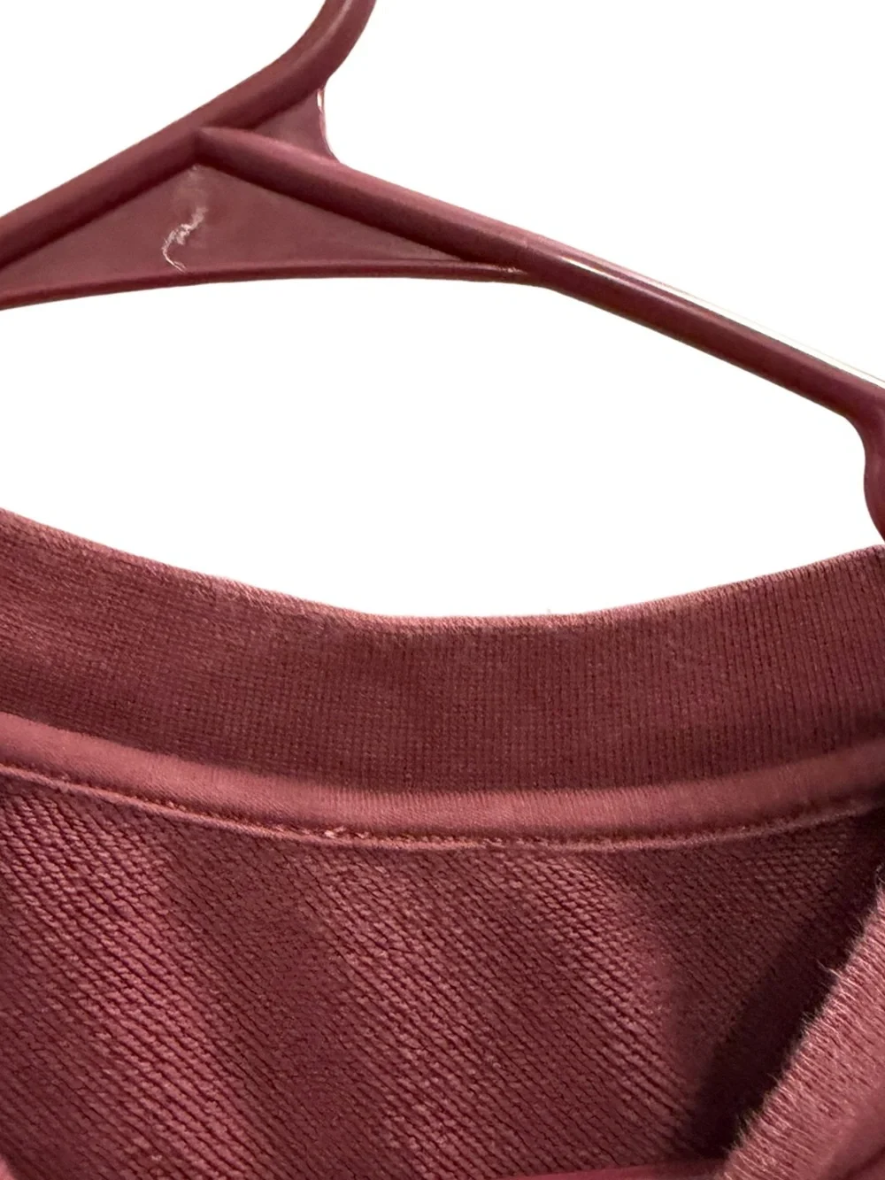 LULULEMON Perfectly Oversized Crew Smoky Red Estimated Size 8